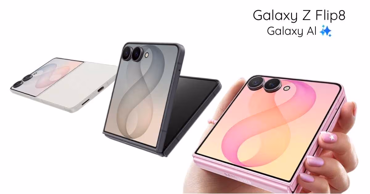 Samsung Galaxy Z Flip 8 (12GB RAM + 256GB Storage)