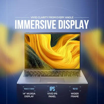 Acer Aspire Go 14 AG14-71M-55L0 – Intel Core Ultra 5 115U | 16GB RAM | 512GB SSD | 14" WUXGA IPS Display Laptop