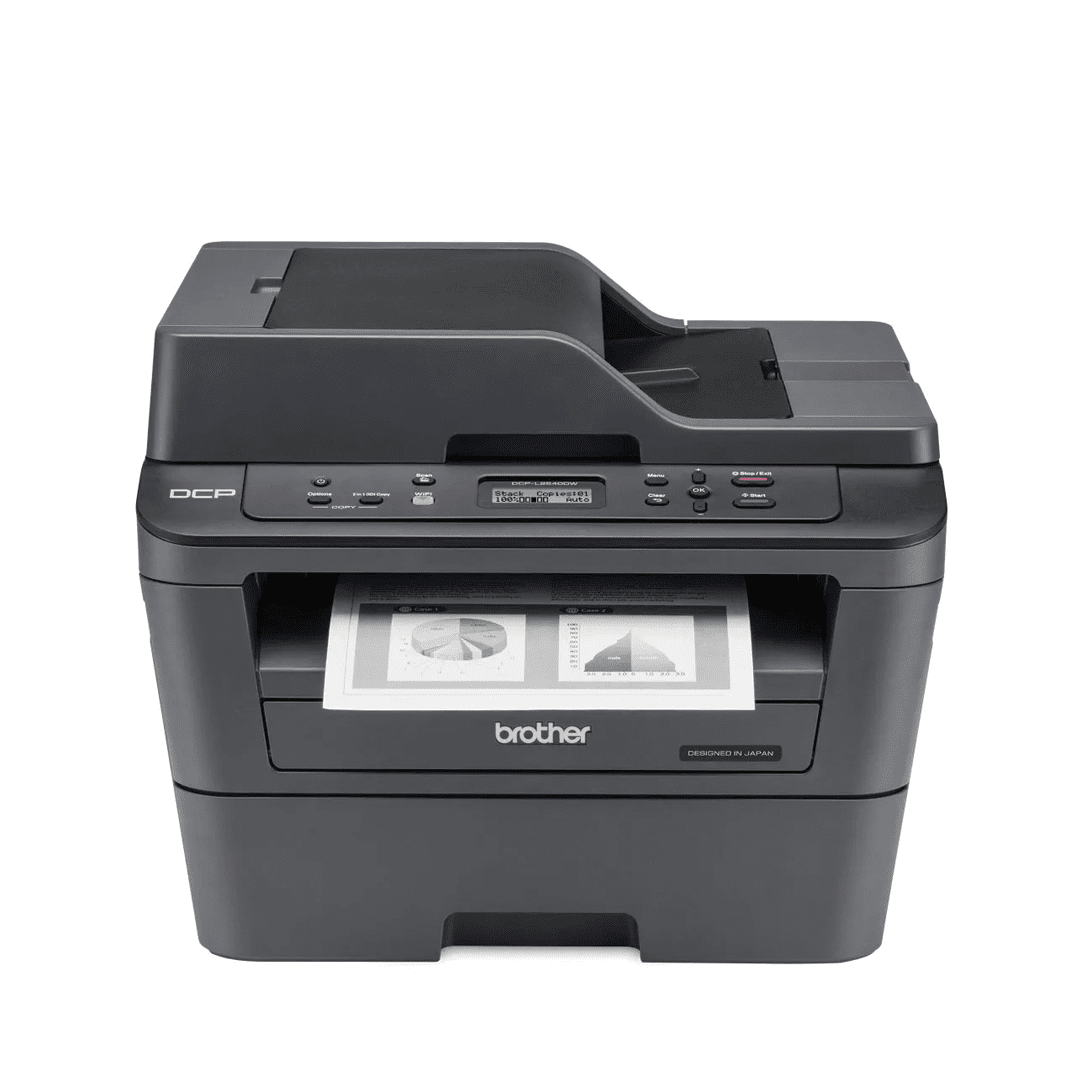 Brother DCP-L2540DW – Mono Laser All-in-One Printer | Wi-Fi + Duplex | Print, Copy, Scan