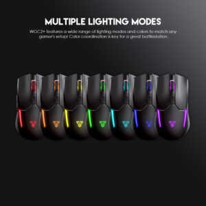 Fantech Venom II WGC2 – Wireless RGB Gaming Mouse (VIBE Edition, 4000 DPI)