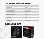 Fantech HG11 Pro Vibration – 7.1 Surround Sound RGB Gaming Headset (USB)