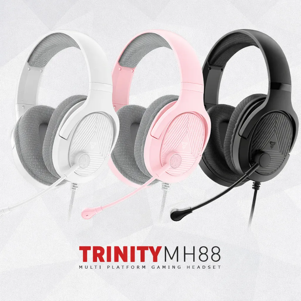 Fantech Trinity MH88 – Multi-Platform Gaming Headset (50mm Driver, TRRS)