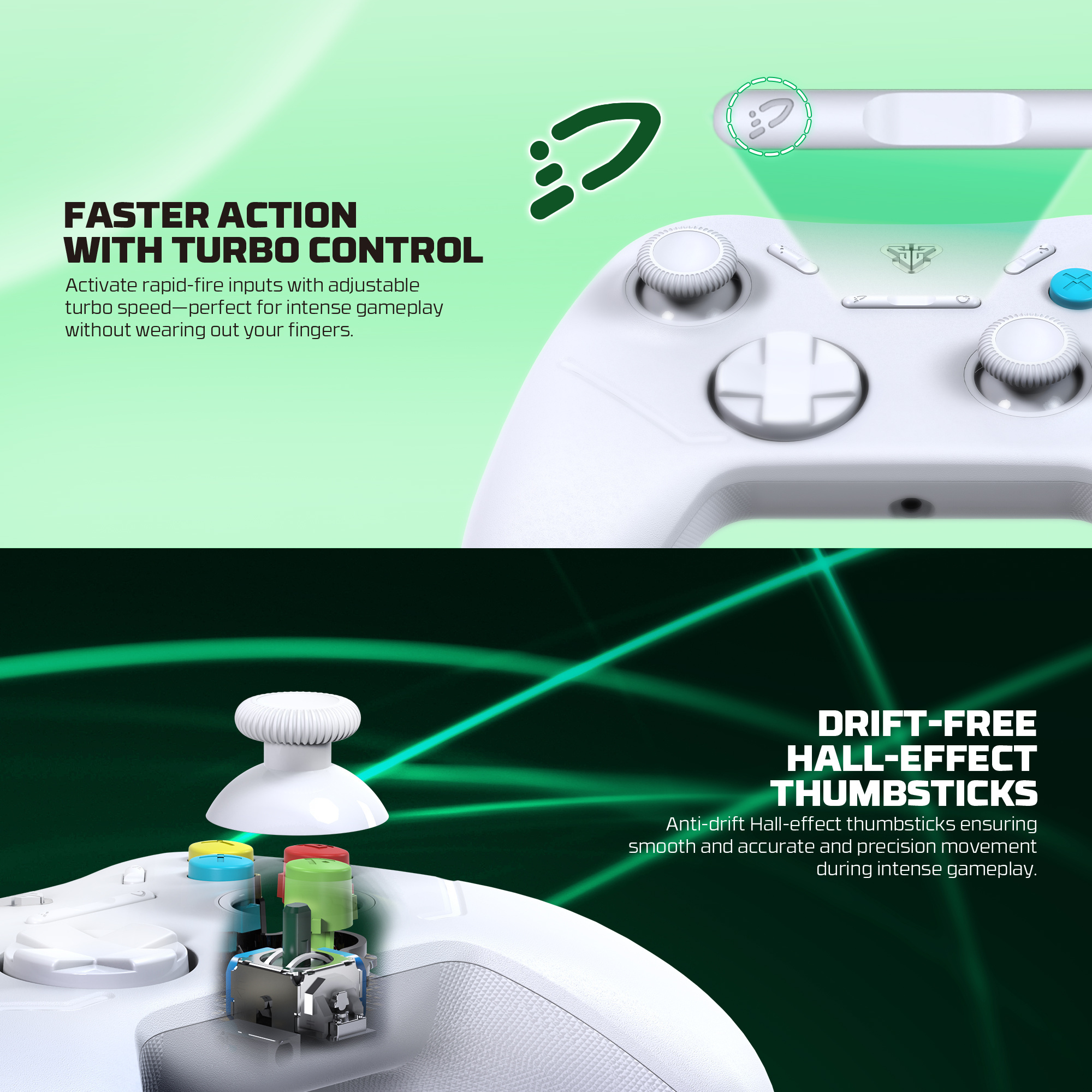 Fantech Shooter III X WGP13X – 2.4GHz Wireless Gaming Controller