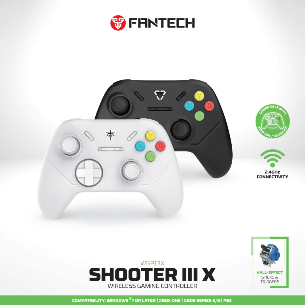 Fantech Shooter III X WGP13X – 2.4GHz Wireless Gaming Controller