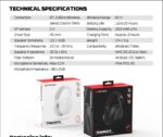 Fantech Tamago II WHG04 – Wireless Gaming Headset (Tri-Mode, 22hr Battery)