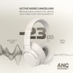 Fantech Go Vibe WH05 – Foldable Wireless Headphone (BT 5.3, 20hr Battery)