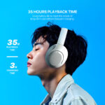 Fantech Go Vibe WH05 – Foldable Wireless Headphone (BT 5.3, 20hr Battery)