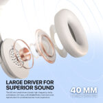 Fantech Go Vibe WH05 – Foldable Wireless Headphone (BT 5.3, 20hr Battery)