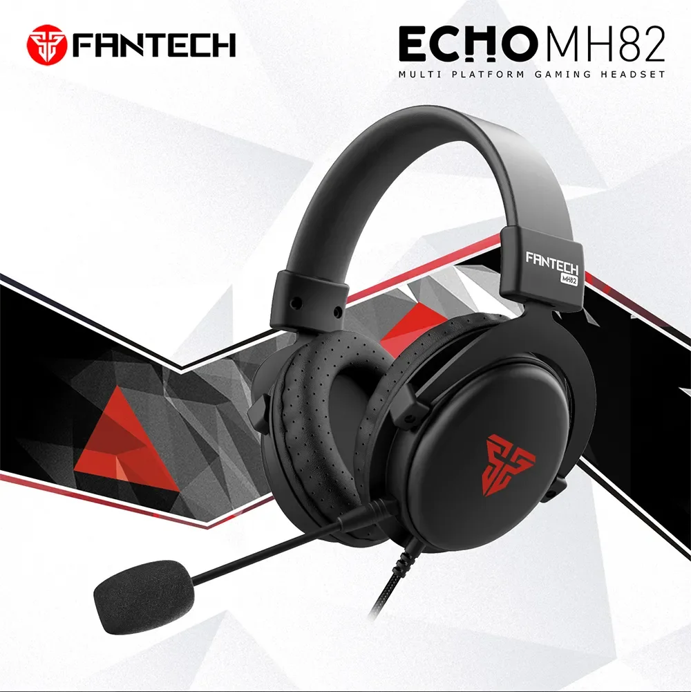 Fantech Echo MH82 – Multi-Platform Gaming Headset (50mm, 3.5mm TRRS)