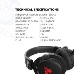 Fantech Echo MH82 – Multi-Platform Gaming Headset (50mm, 3.5mm TRRS)