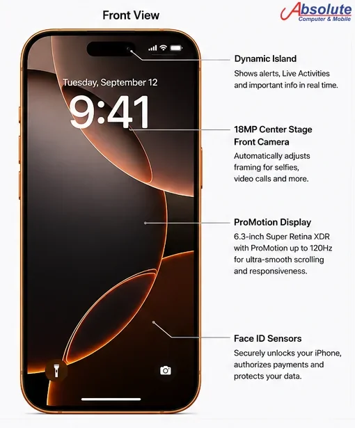 iPhone 17 Pro (256GB) - Dark Blue