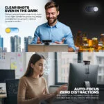 Fantech Luminous C50 – 2K QHD Webcam (60FPS, Auto-Focus, Noise-Cancelling Mic)