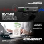 Fantech Luminous C50 – 2K QHD Webcam (60FPS, Auto-Focus, Noise-Cancelling Mic)