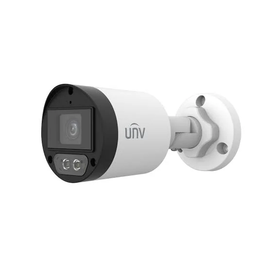 Uniview UAC-B125-AF28M-W – 5MP ColorHunter HD Fixed Bullet Analog CCTV Camera with Built-in Mic (40M White Light)