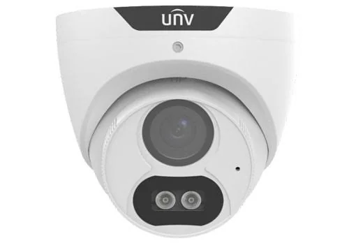 Uniview UAC-T122-AF28M-W – 2MP ColorHunter HD Fixed Turret Analog CCTV Camera with Built-in Mic (40M White Light)