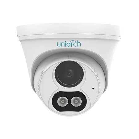 Uniarch IPC-T213-APF28W – 3MP Fixed Dual-Light IP Eyeball Camera with Mic Network Camera