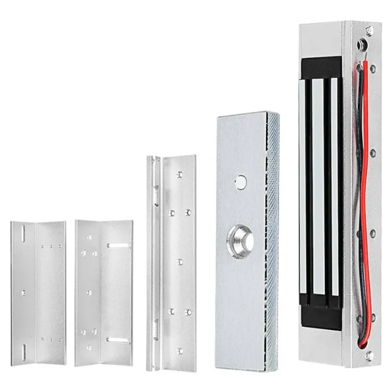 ZKTeco 180kg LED Magnetic Lock (Wooden/Aluminum Door)