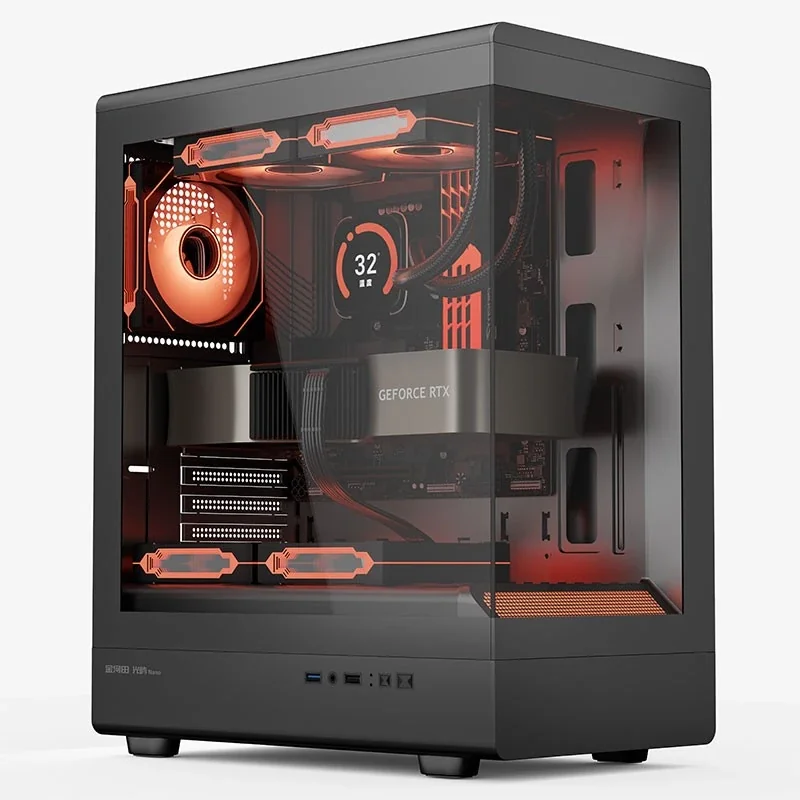 GoldKist V365B mATX RGB Gaming Casing (650W 80+ Bronze PSU)