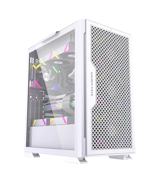 Golden Field KT02 ATX Gaming Casing (4 RGB Fans, 650W 80+ Bronze PSU)