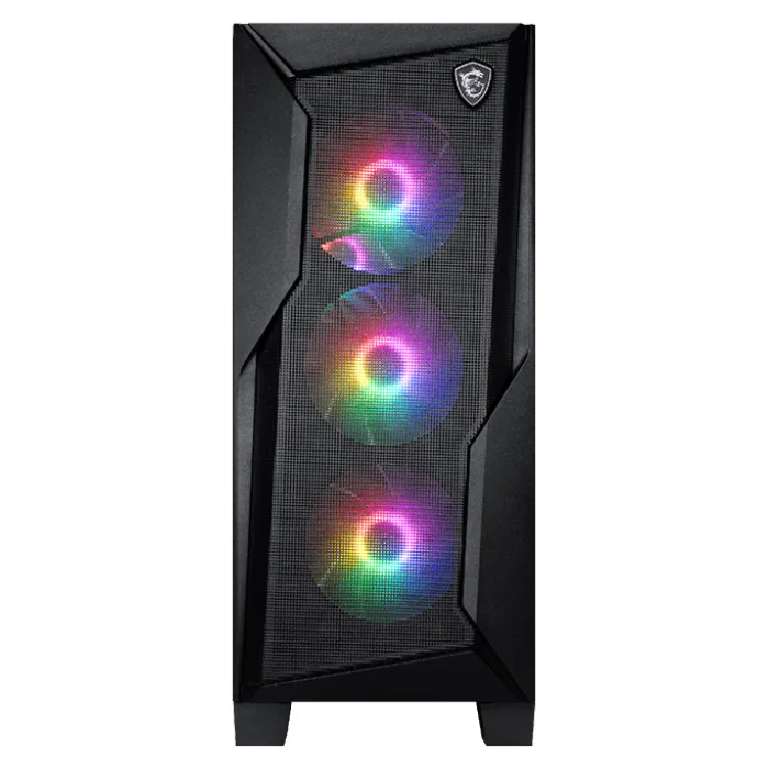 MSI MAG 130A Airflow ATX Gaming Casing (4 RGB Fans)