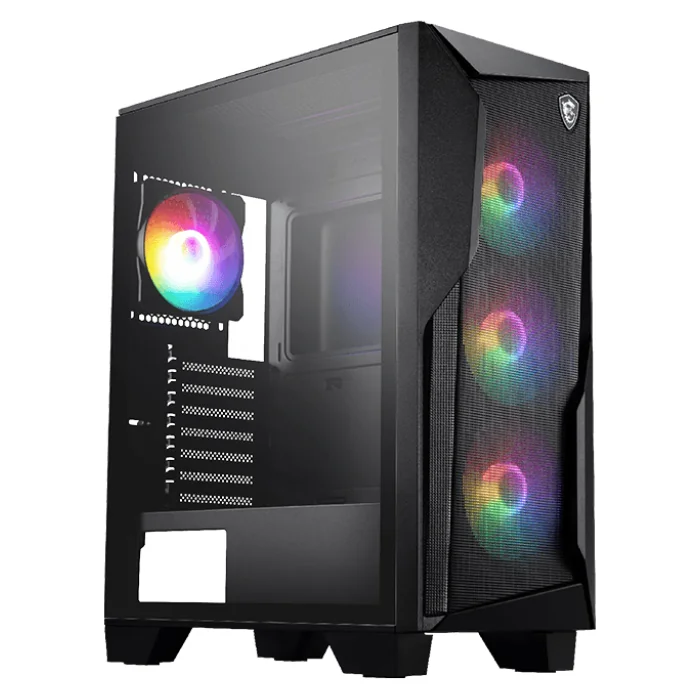 MSI MAG 130A Airflow ATX Gaming Casing (4 RGB Fans)