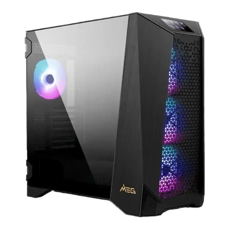 MSI MEG Prospect 700R E-ATX Gaming Casing (4.3" Screen, USB Type-C, ARGB Software Control)