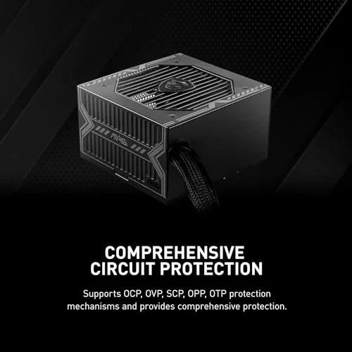 MSI MAG A650BN 650W 80+ Bronze PSU