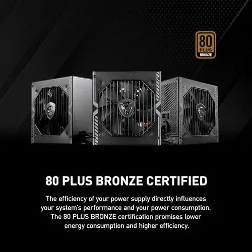 MSI MAG A650BN 650W 80+ Bronze PSU