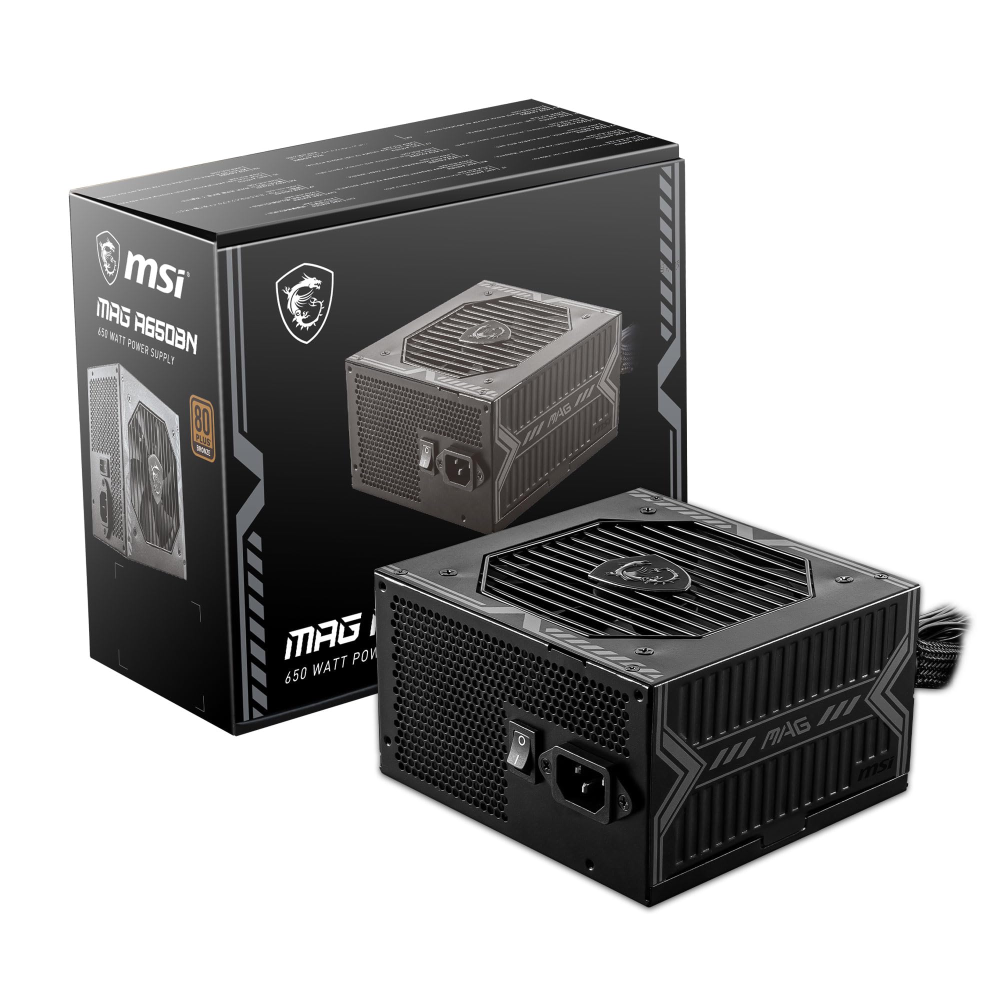 MSI MAG A650BN 650W 80+ Bronze PSU