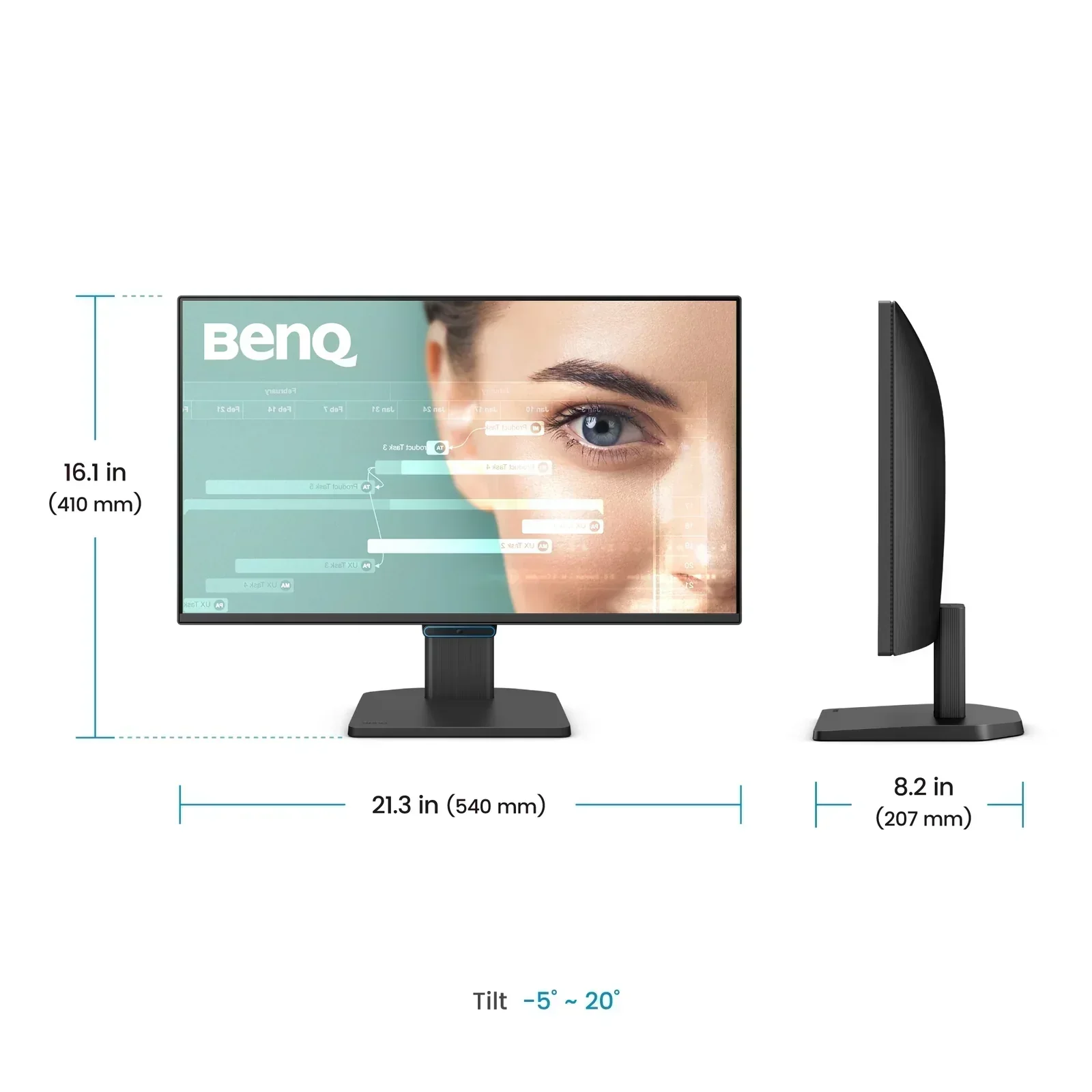 BenQ GW2490C 24" FHD 144Hz USB-C Monitor