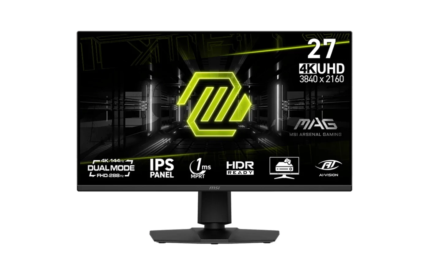 MSI MAG 275UPD E14 27" 4K 144Hz Dual Mode Monitor