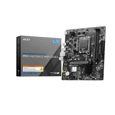 MSI PRO H610M-S Wi-Fi DDR4 Motherboard