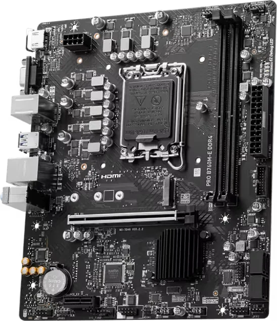MSI PRO B760M-E DDR4 Motherboard