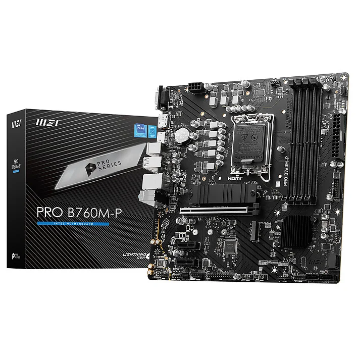 MSI PRO B760M-P DDR5 Motherboard