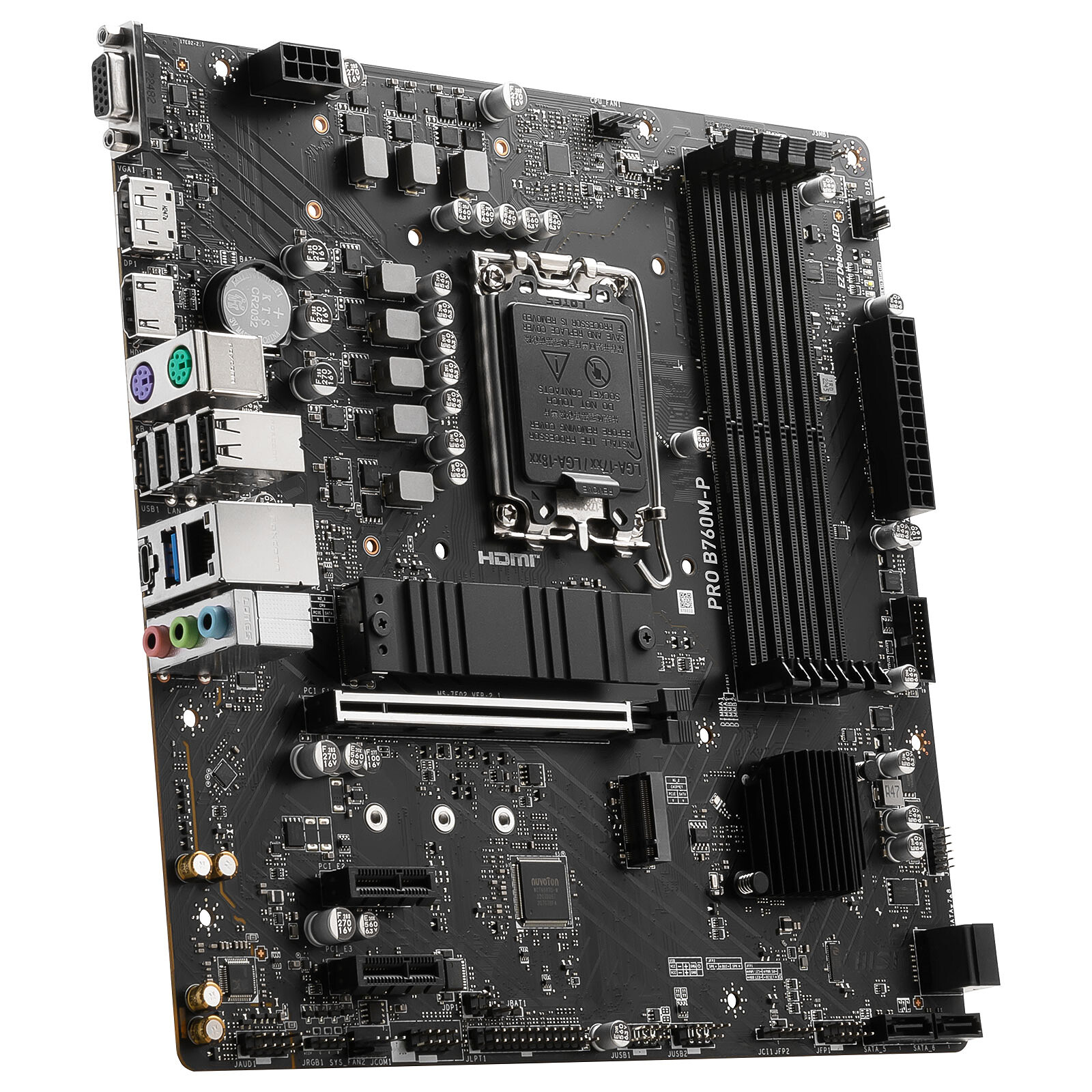 MSI PRO B760M-P DDR5 Motherboard