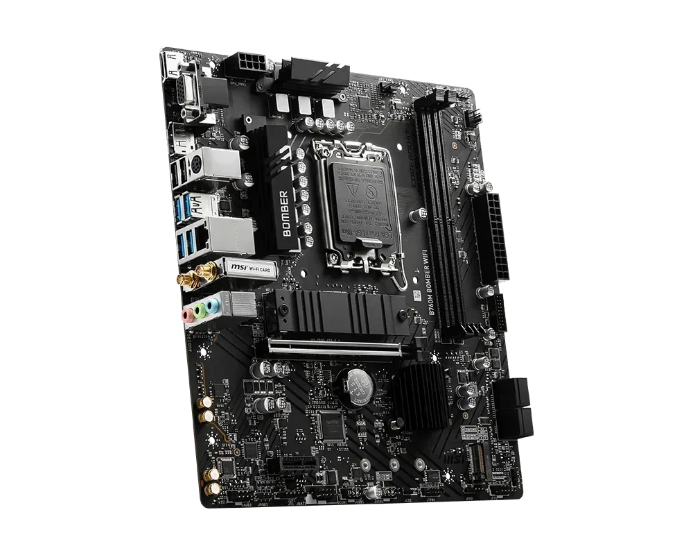MSI B760M Bomber Wi-Fi DDR5 Motherboard