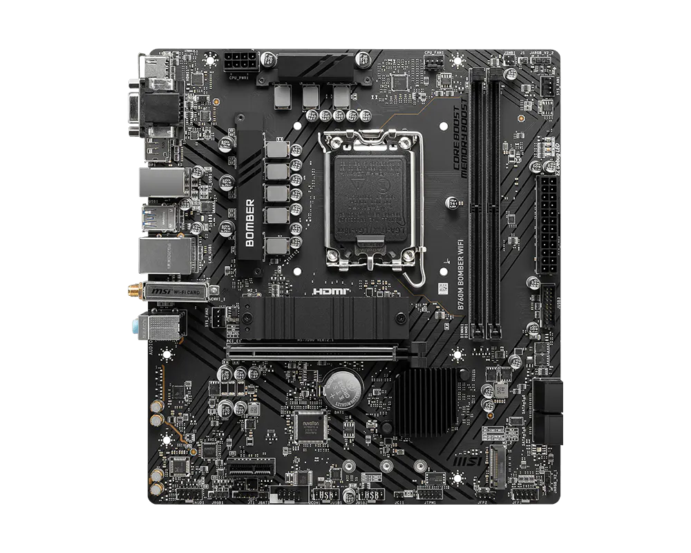 MSI B760M Bomber Wi-Fi DDR5 Motherboard
