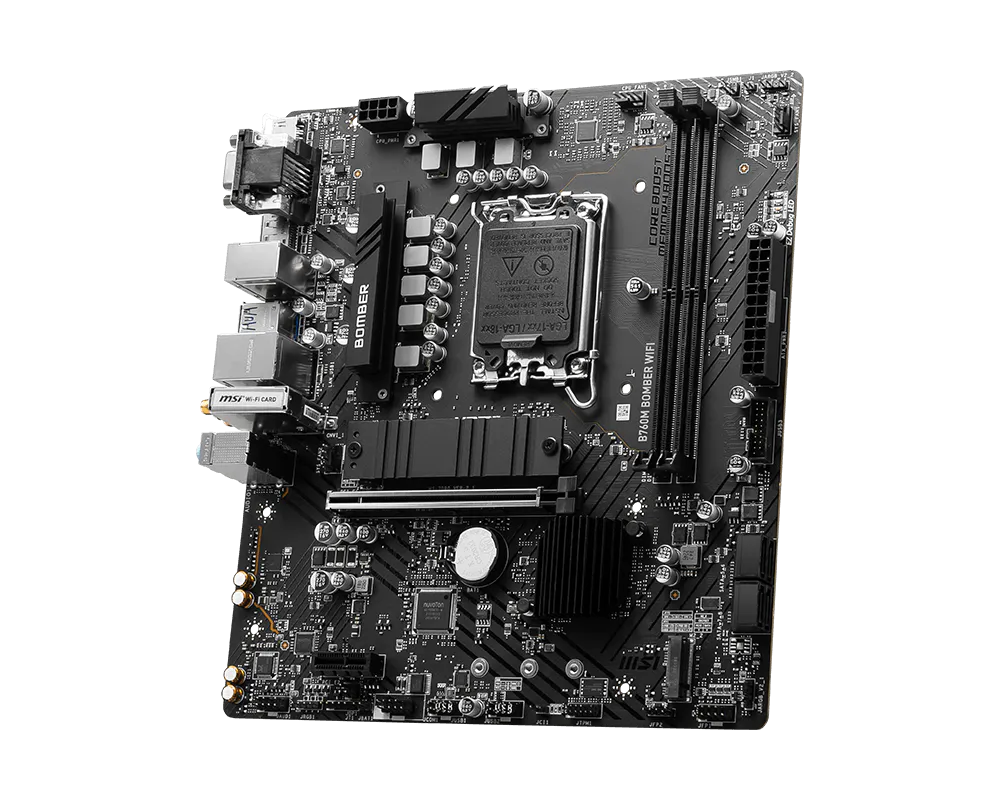 MSI B760M Bomber Wi-Fi DDR5 Motherboard