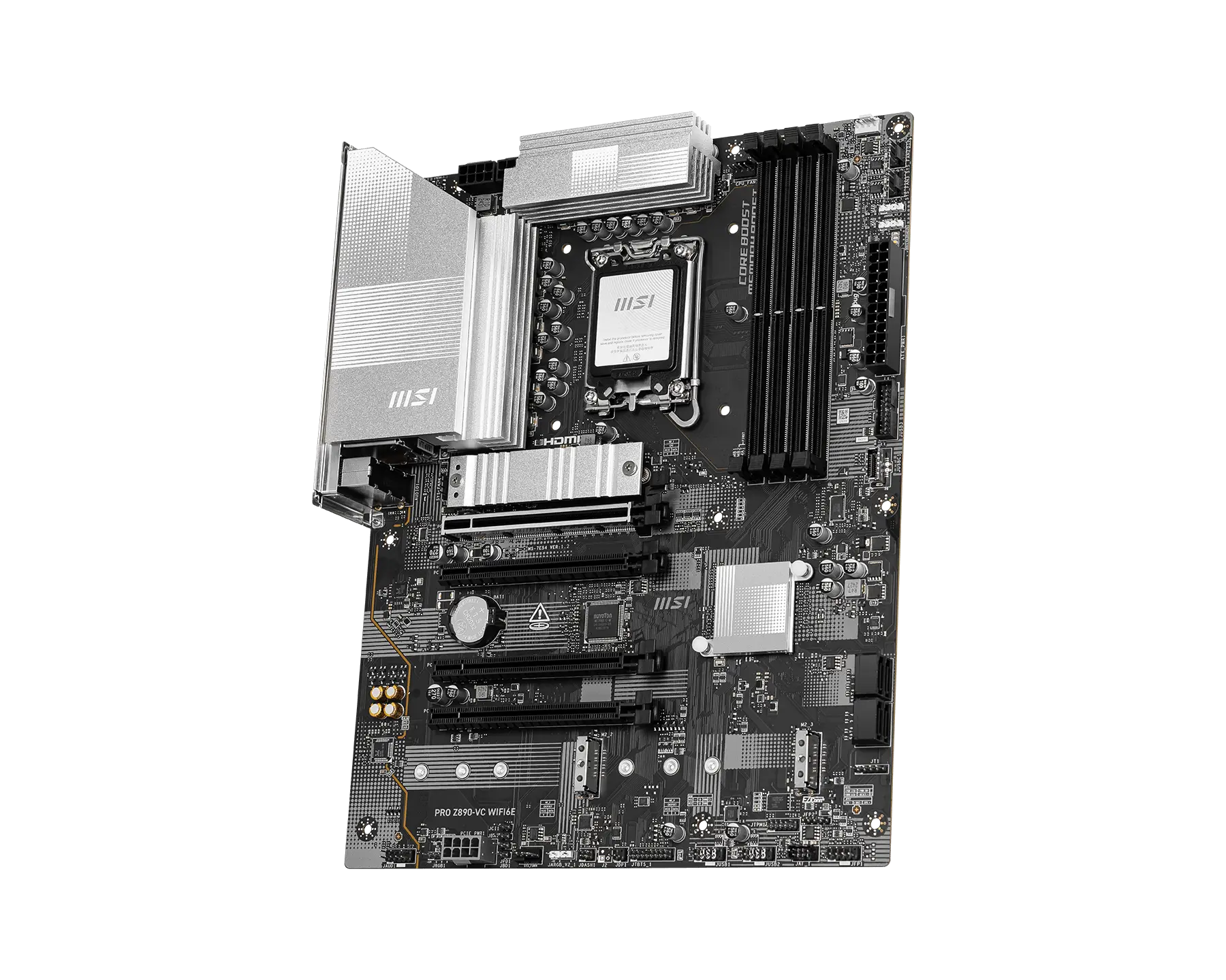 MSI PRO Z890-S WiFi 6E Motherboard – Intel Z890, DDR5, USB 20Gbps, 2.5G LAN
