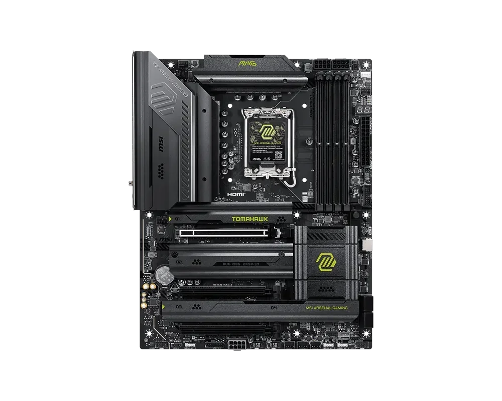 MSI MAG Z890 Tomahawk WiFi II Motherboard – Intel Z890, Wi-Fi 7, Thunderbolt 4, 5G LAN