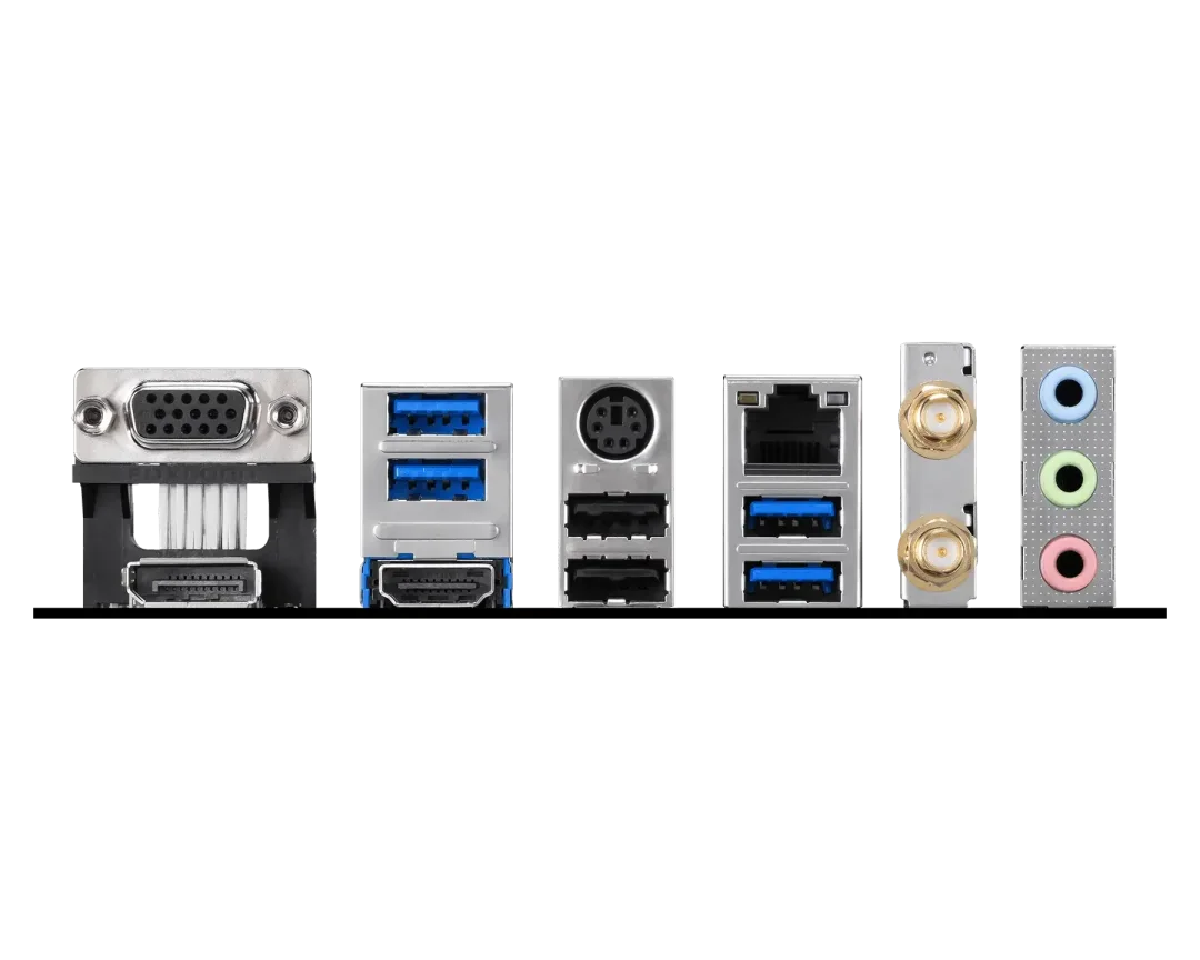 MSI PRO B550M-P WiFi 6E Motherboard – AMD B550, AM4, DDR4, Dual M.2