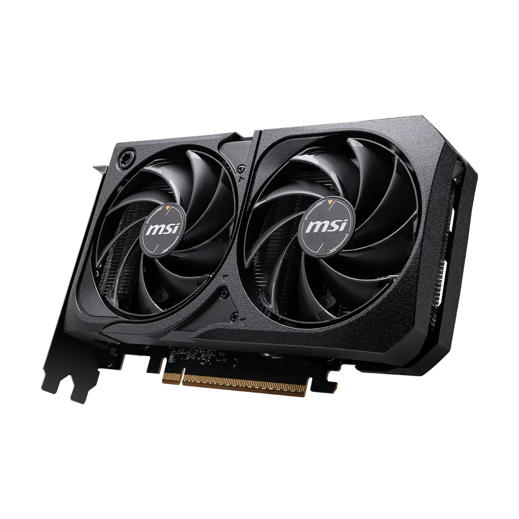 MSI GeForce RTX 5060 8G SHADOW 2X OC Graphics Card – 8GB GDDR7, DLSS 4, Dual Fan