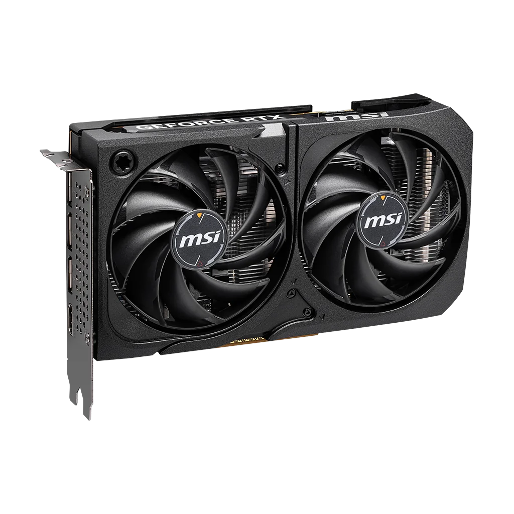 MSI GeForce RTX 5060 8G SHADOW 2X OC Graphics Card – 8GB GDDR7, DLSS 4, Dual Fan