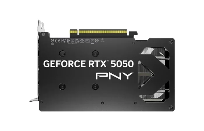 PNY GeForce RTX 5050 8GB GDDR6 Dual Fan Graphics Card – Blackwell, DLSS 4, Stealth Mode