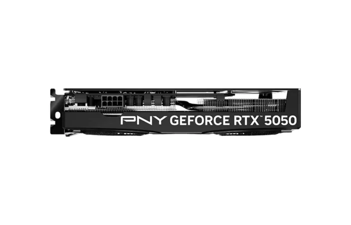 PNY GeForce RTX 5050 8GB GDDR6 Dual Fan Graphics Card – Blackwell, DLSS 4, Stealth Mode