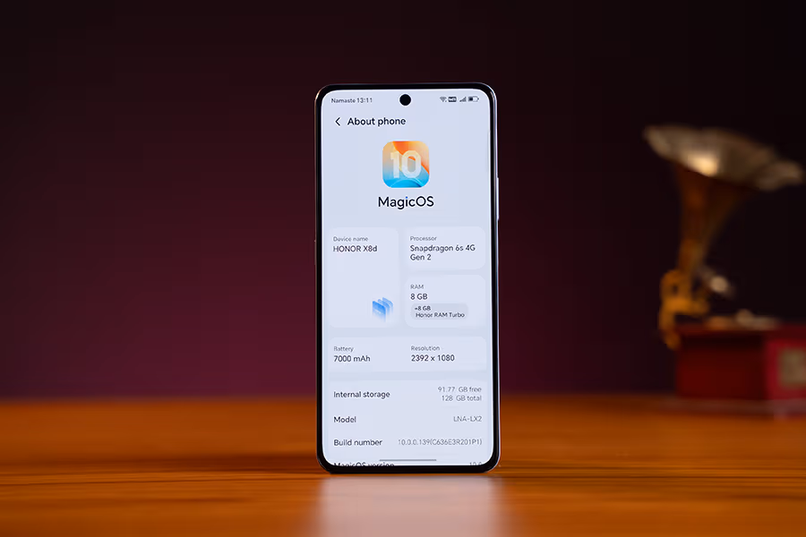 Honor X8d (8GB RAM + 128GB Storage)