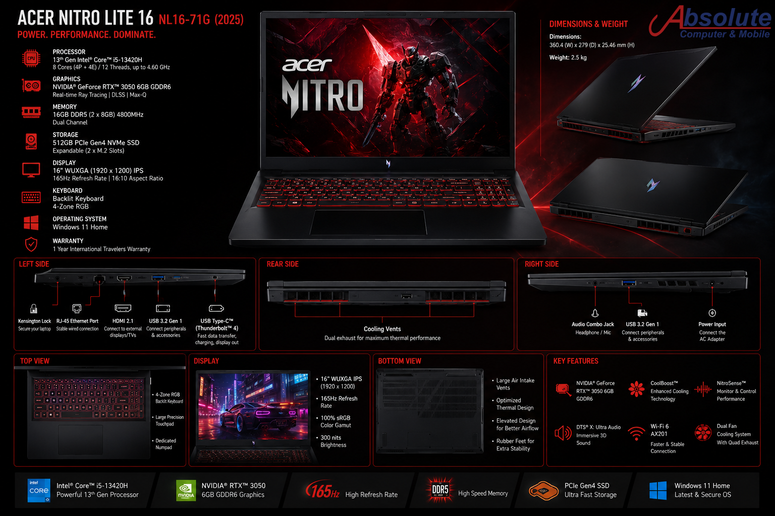 Acer Nitro Lite 16
