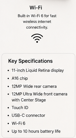 iPad(A16)