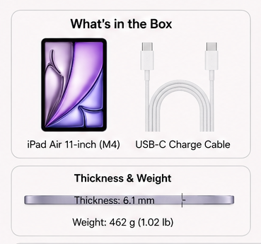 iPad air M4